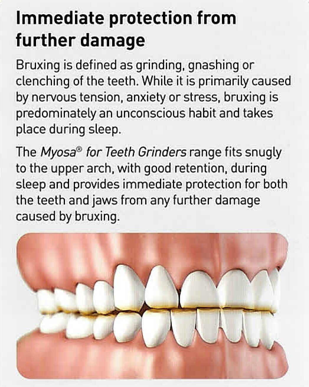 Mouthguard - Brux Guard, Teeth Grinding Guard (Mouldable) 2 versions